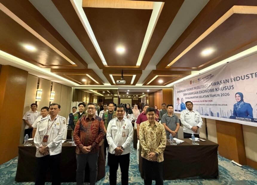 Capai Pertumbuhan Ekonomi, Disperin Kalsel Gelar Bimtek Fasilitasi Kawasan Industri dan Kawasan Ekonomi Khusus