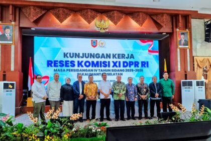 Kunjungan Komisi XI DPR RI, Gubernur H. Muhidin Paparkan Capaian dan Potensi Kalsel