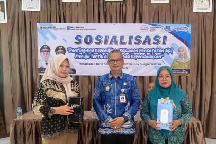 Disdukcapil Kalsel dan HSS Perkuat Kesadaran Masyarakat Akan Pentingnya Dokumen Kependudukan