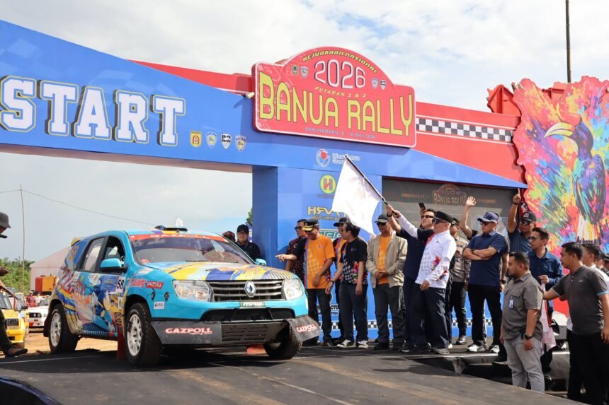 Gubernur Kalsel Buka Banua Rally 2026, Kalsel Siap Jadi Pusat Sport Tourism Nasional