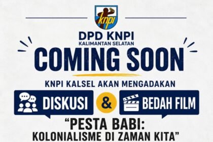 KNPI Kalsel Akan Gelar Diskusi dan Bedah Film “Pesta Babi”