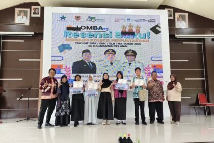 Nayla Aurelia Raih Juara I Lomba Resensi Buku se-Kalsel 2026
