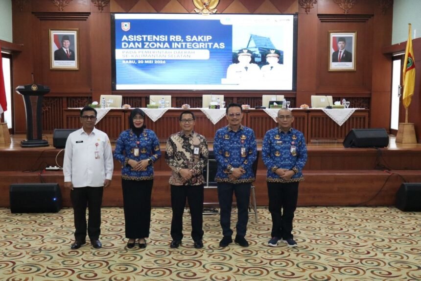 Kalsel Perkuat Kolaborasi Daerah melalui Asistensi Reformasi Birokrasi dan Zona Integritas