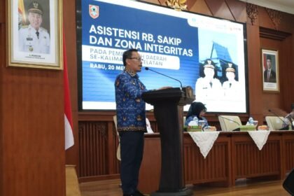 Pemprov Kalsel Dorong Penguatan SAKIP, RB dan ZI untuk Wujudkan Birokrasi Berdampak