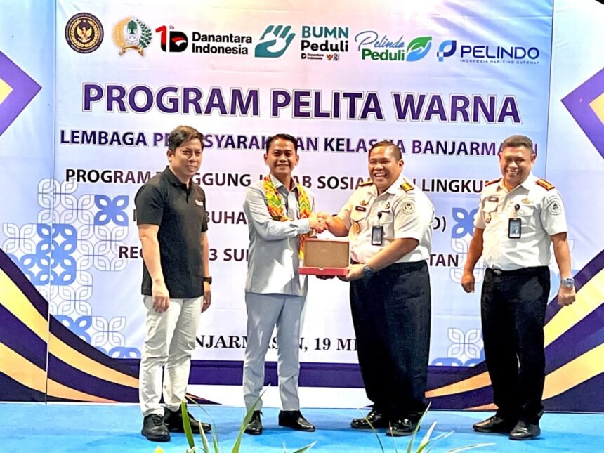 PT Pelindo Salurkan TJSL Ke Lapas Kelas IIA Banjarmasin