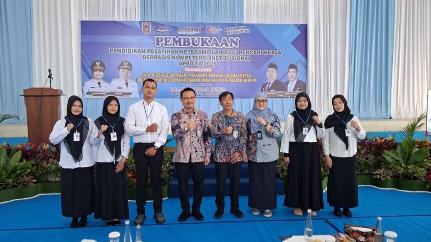 Pemprov Kalsel Dorong Peningkatan Kompetensi Pencari Kerja Melalui Pelatihan Berbasis Kompetensi