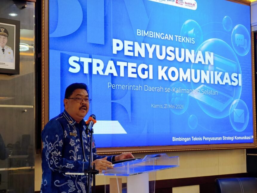 Diskominfo Kalsel Perkuat Kehumasan Pemerintah Melalui Bimtek Strategi Komunikasi