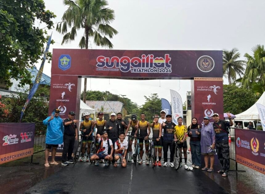 Kalsel Raih Emas hingga Perunggu pada Kejurnas Triathlon 2026