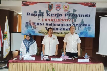 Pabersi Kalsel Matangkan Program Pembinaan dan Kompetisi Atlet Angkat Berat