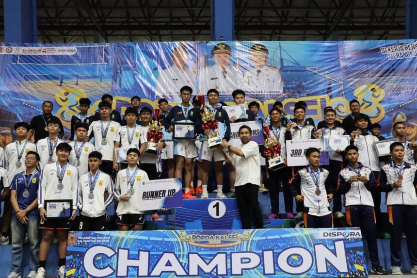 Basket Banjarmasin Kawinkan Gelar Juara Putra dan Putri di POPDA 2026