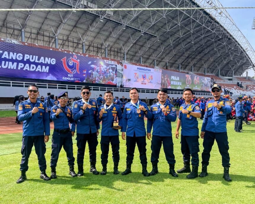 Tim Damkar Kalsel Raih Prestasi di NFSC 2026 Palembang