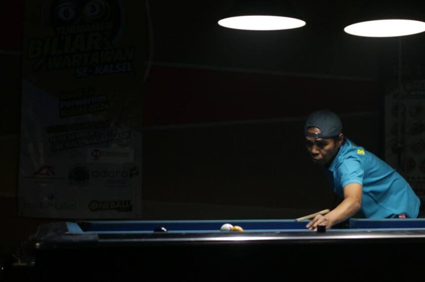 Turnamen Biliar Antar Wartawan Kalimantan 2026 Kembali Digelar di Banjarmasin