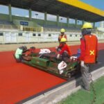 Lintasan Atletik Stadion 17 Mei Ditarget Selesai Akhir Juni, Kursi Stadion Diganti Total