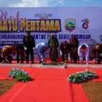 Bupati Kotabaru Letakkan Batu Pertama Pembangunan Empat Kantor SKPD di Sebelimbingan