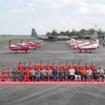 Atraksi Udara Jupiter Aerobatic Team Memukau Warga Kalsel, Gubernur Muhidin Beri Apresiasi