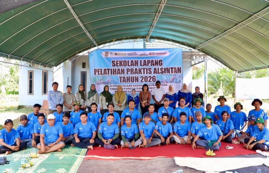 Sekolah Lapang Drone Pertanian Digelar di Batola, Dorong Modernisasi Pertanian Kalsel