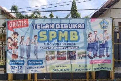 SLB-C Negeri Pembina Kalsel Buka SPMB 2026/2027, Terapkan Sistem Ramah Anak Tanpa Kuota