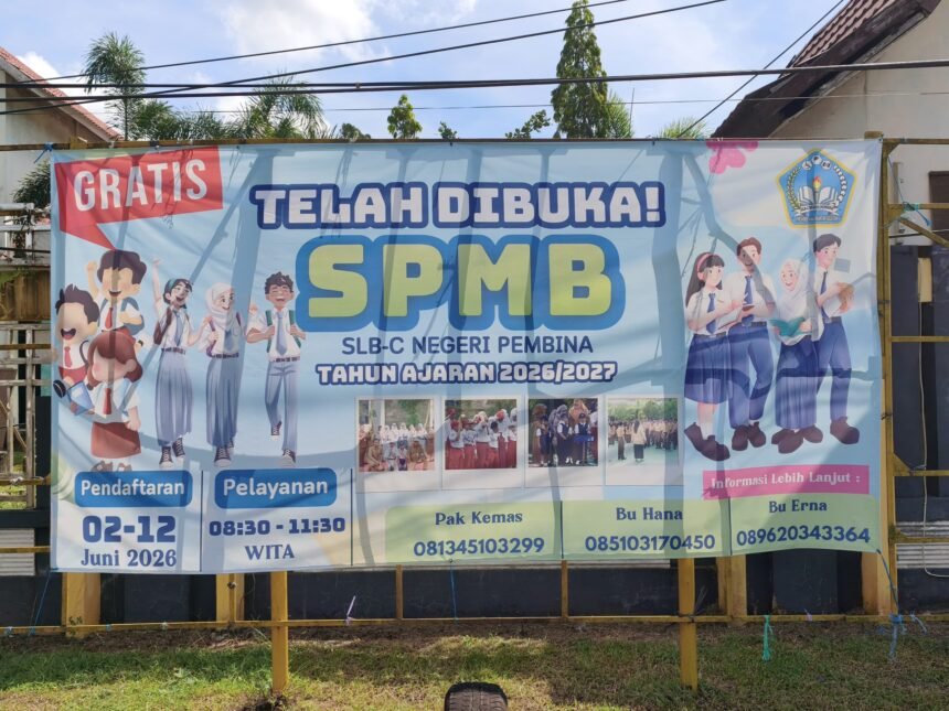SLB-C Negeri Pembina Kalsel Buka SPMB 2026/2027, Terapkan Sistem Ramah Anak Tanpa Kuota