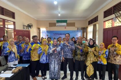Perkuat Perlindungan Hak Warga, Disdukcapil Kalsel Sosialisasikan Pencatatan Sipil di Tapin