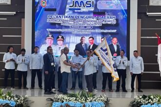 Pemkab Kotabaru Hadiri Pelantikan JMSI Kalsel 2026–2031 Dukung Penguatan Media Siber