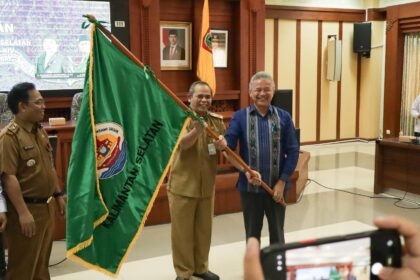 Gubernur Kalsel Lepas Kontingen Pesparawi Menuju Ajang Nasional di Manokwari