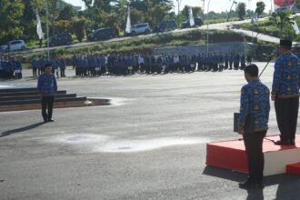 Tingkatkan Disiplin dan Loyalitas, Pemkab Kotabaru Gelar Apel Hari Kesadaran Nasional