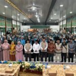 Kepulangan jamaah haji Kloter 013 BDJ gabungan Kabupaten Kotabaru dan Tanah Bumbu ke tanah air disambut suasana penuh sukacita di Embarkasi Banjarmasin
