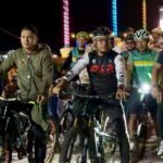 Nikmati Suasana Malam Kotabaru, Pemkab Gelar Fun Bike Night