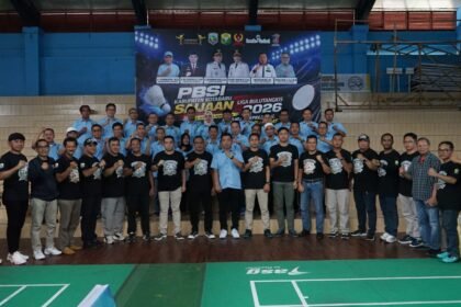 Meriahkan Hari Jadi ke-76 Kabupaten Kotabaru, Saijaan Liga Bulutangkis 2026 Resmi Dibuka