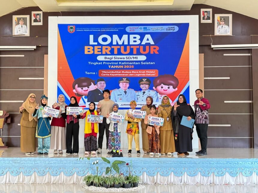 Siswa Kotabaru Jadi Yang Terbaik Diajang Lomba Bertutur Tingkat Provinsi 2026