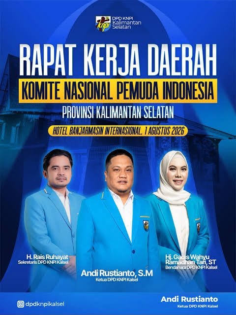 DPD KNPI Kalsel Gelar Rakerda, Susun Program Kerja Tiga Tahun ke Depan
