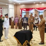Bupati Kotabaru Lantik Asrul sebagai Kepala Desa Antar Waktu Desa Kalian