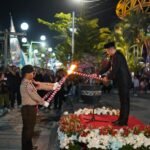 TAPTU dan Pawai Obor Meriahkan Peringatan HUT ke-81 Kemerdekaan RI di Kotabaru