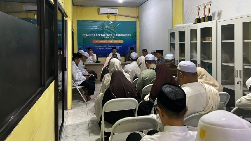 LPTQ Kotabaru Kembali Gelar Pembinaan Talenta Qari/Qariah Dan Targetkan Tiga Besar MTQ Kalsel