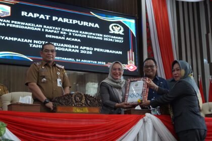 DPRD Kotabaru Gelar Rapat Paripurna, Pemkab Kotabaru Sampaikan Rancangan Perubahan APBD 2026
