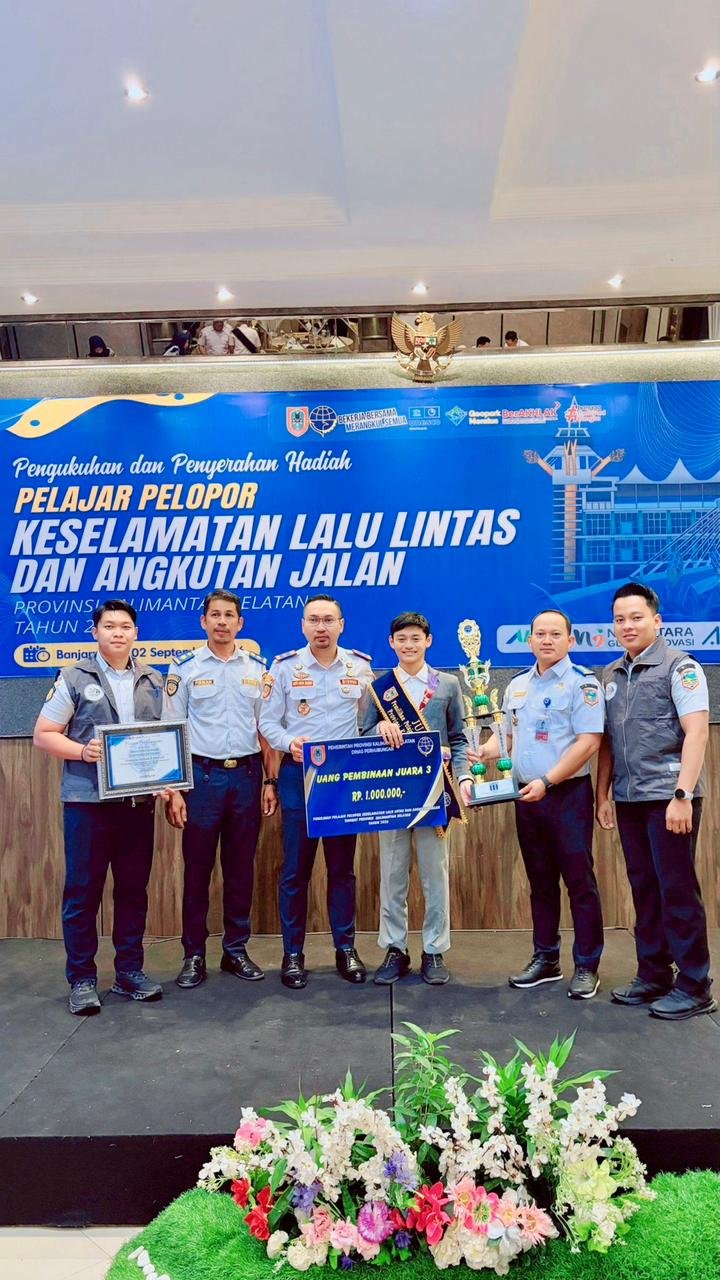 Pemkab Kotabaru Raih Juara III Pelajar Pelopor Keselamatan LLAJ Tingkat Provinsi Kal-Sel