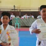 Puluhan Atlet Uji Kemampuan dan Mental Di Ajang Festival Karate INKAI Kotabaru