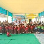 Layanan Bercerita Anak Dispersip Kotabaru Hadir Di Pulau Laut Tengah