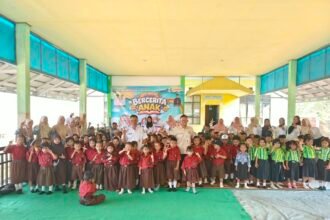 Layanan Bercerita Anak Dispersip Kotabaru Hadir Di Pulau Laut Tengah