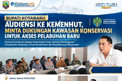 Bupati Kotabaru Audiensi Ke Kemenhut, Minta Dukungan Kawasan Konservasi Untuk Akses Pelabuhan Baru