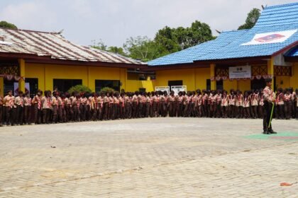 Sebanyak 409 Peserta Ikuti Upacara Kemah Bakti Pelajar Tahun 2026 di Kotabaru