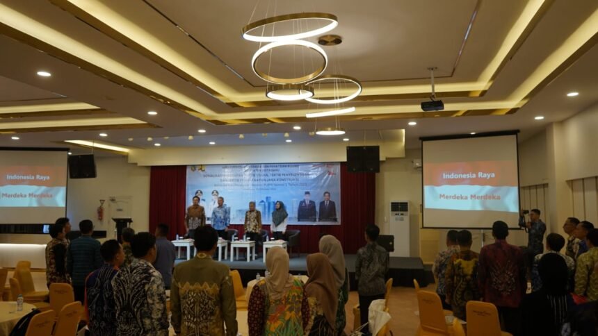 Pemkab Kotabaru Sosialisasikan Permen PUPR No 1 Tahun 2023, Tingkatkan Kapasitas Kelembagaan Jasa Konstruksi