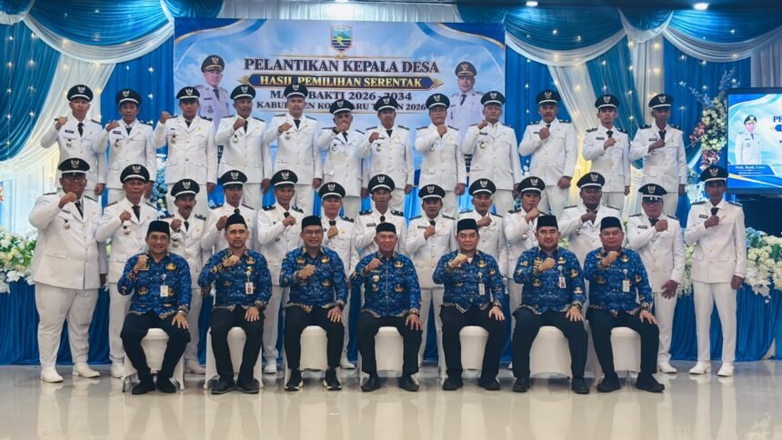 Bupati Kotabaru Lantik 41 Kepala Desa, Tekankan Pentingnya Merangkul Seluruh Elemen Masyarakat