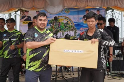Trail Run Tahura Sebatung Diikuti 300 Peserta,Pemkab Kotabaru Promosikan Wisata Alam Mamake