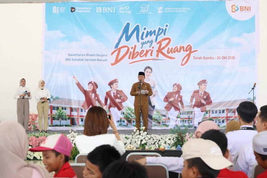 Bupati Tanah Bumbu Apresiasi Program Literasi Keuangan BNI Sahabat Sekolah Rakyat